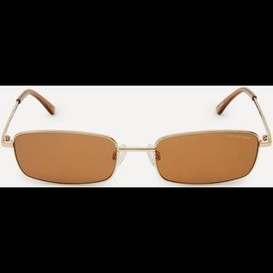 DMY BY DMY Olsen Rectangular Sunglasses In Brown